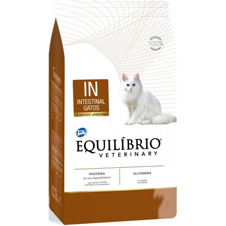 Equilibrio Veterinary Cat Intestinal лечебный корм для кошек 2 кг